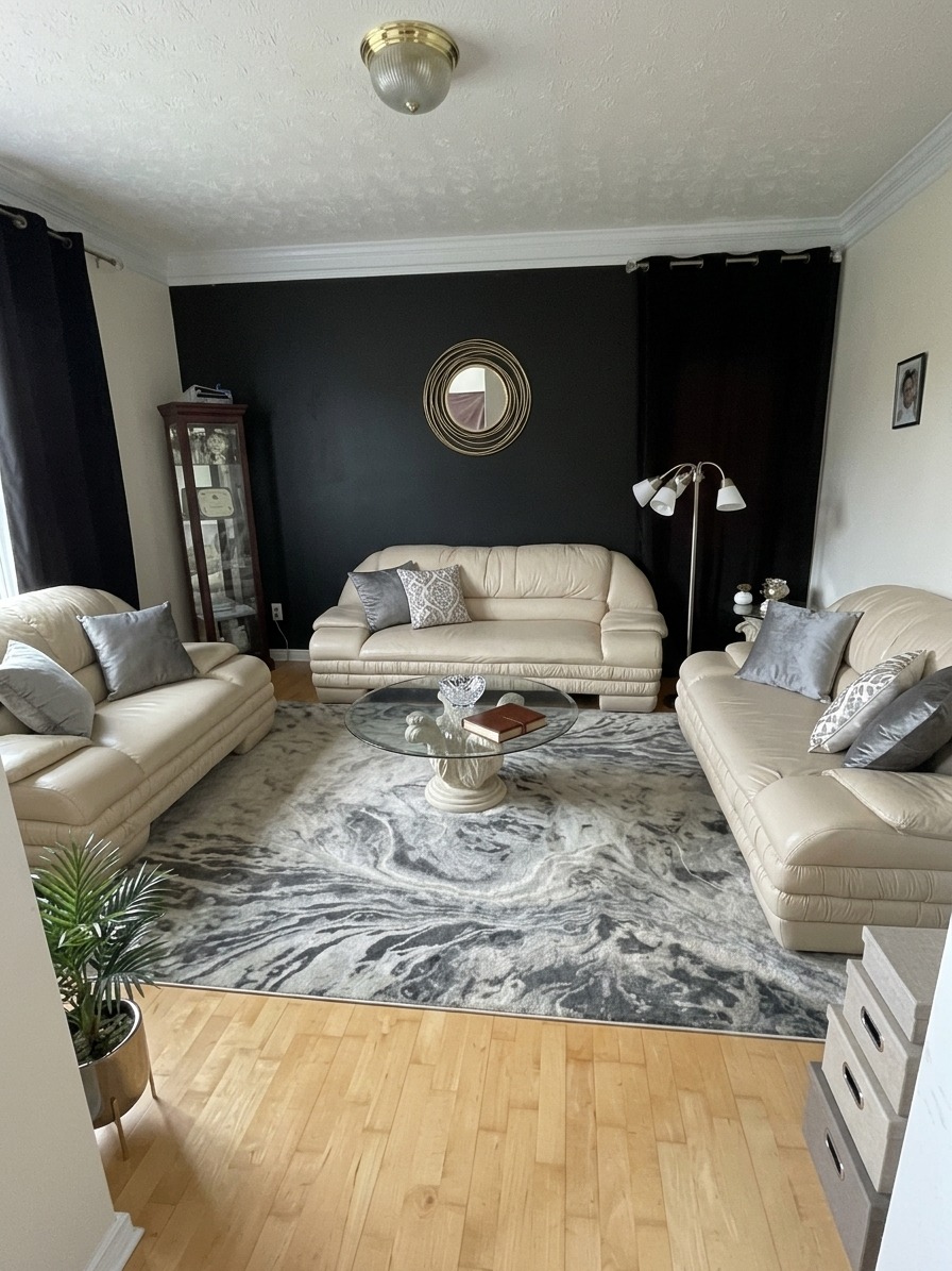 Old Money Living Room, before