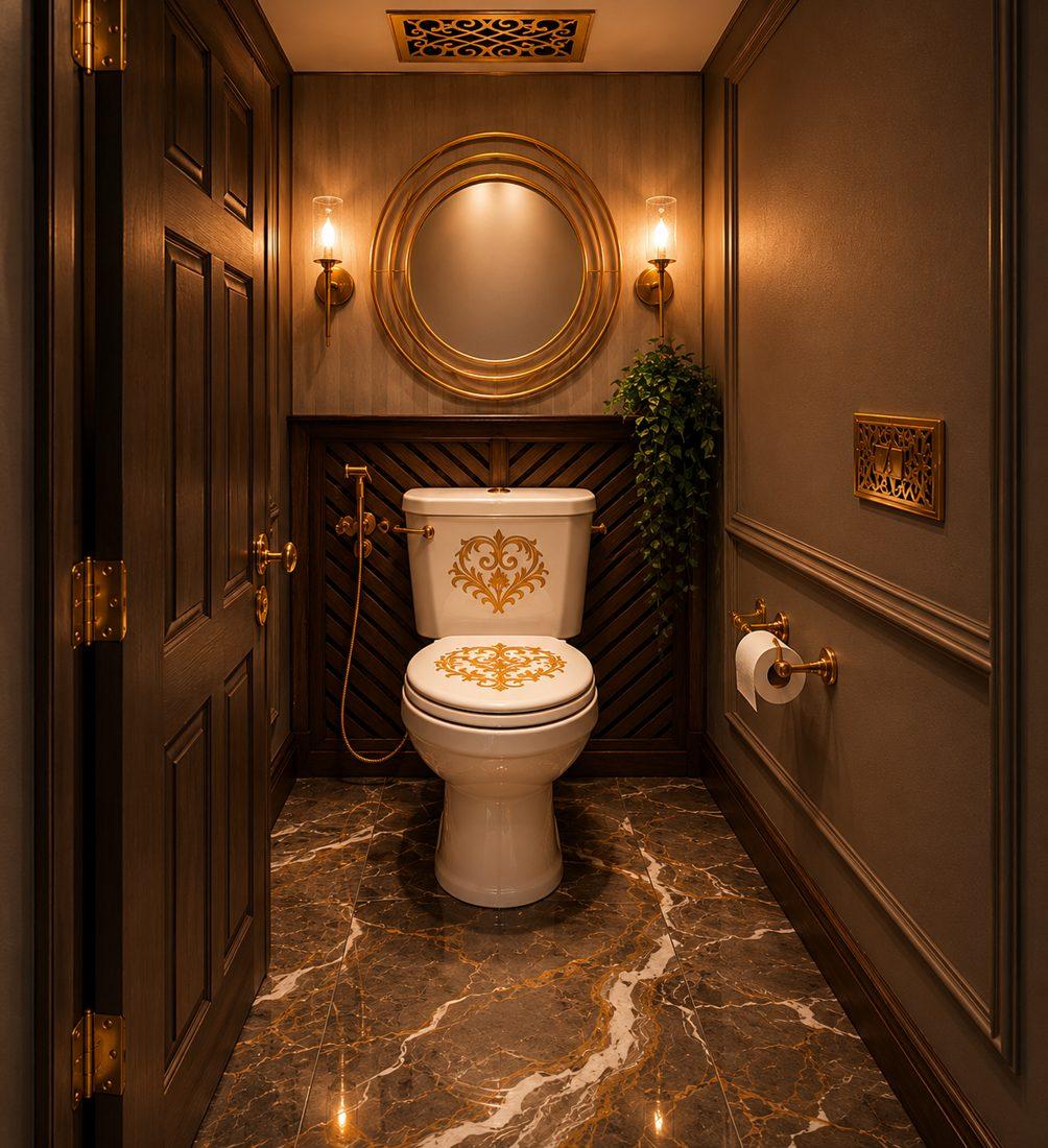 Traditional Spa-Like Luxury Bathroom, detail view